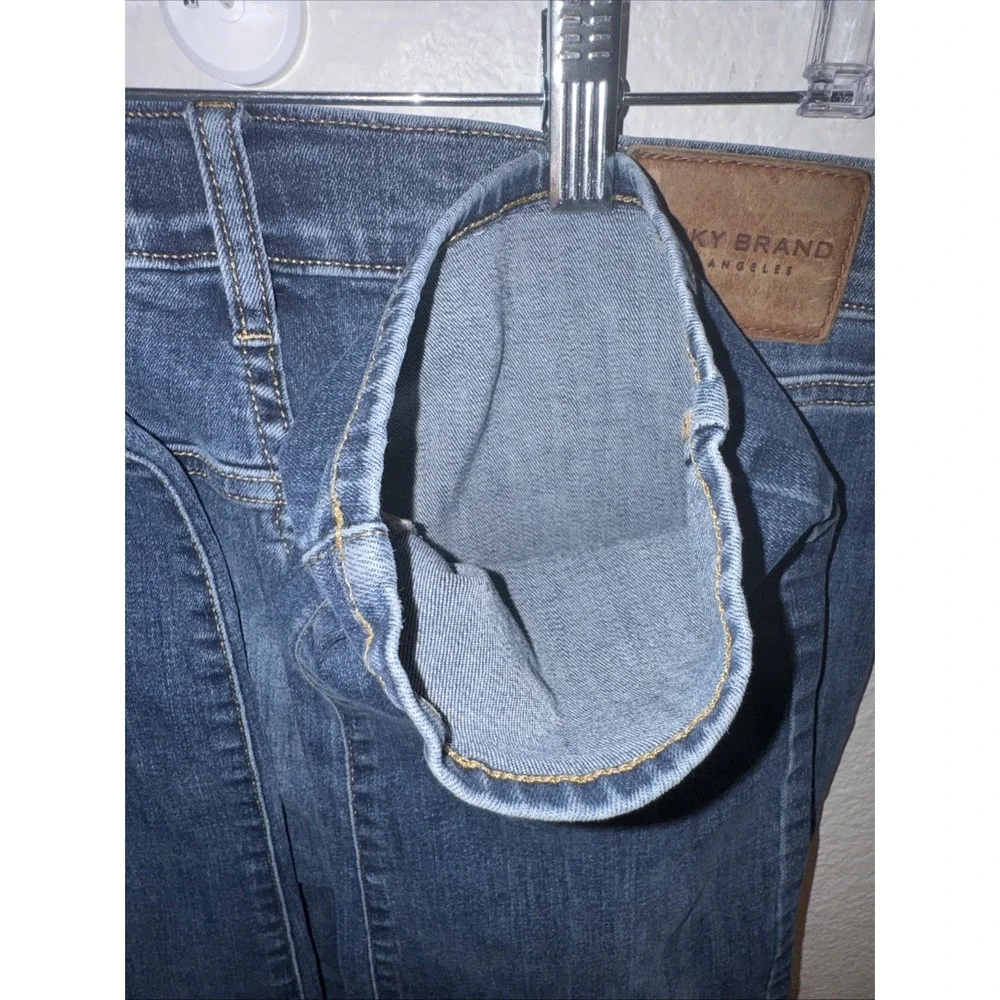 🍀 Lucky Brand Jeans 221 Straight Mens Size 34x30 Blue Casual Denim
